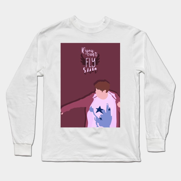 Not Today - Jungkook Long Sleeve T-Shirt by ZeroKara